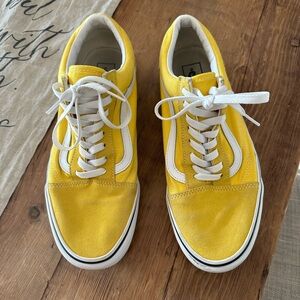 Men’s Old Skool Vans - yellow